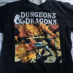 Dungeons and dragons graphic tee t-shirt
